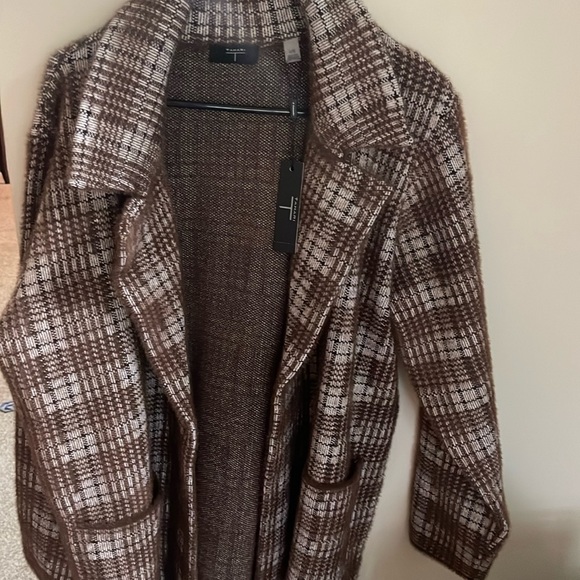 Tahari long cardigan - Picture 2 of 8